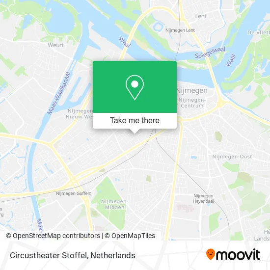 Circustheater Stoffel map