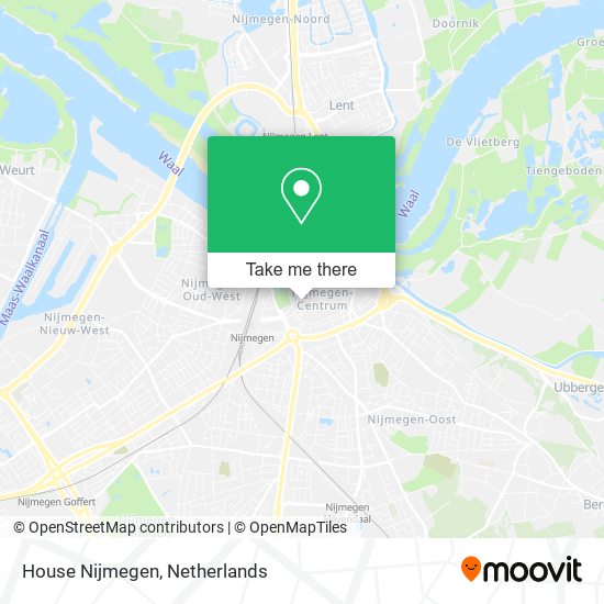 House Nijmegen map