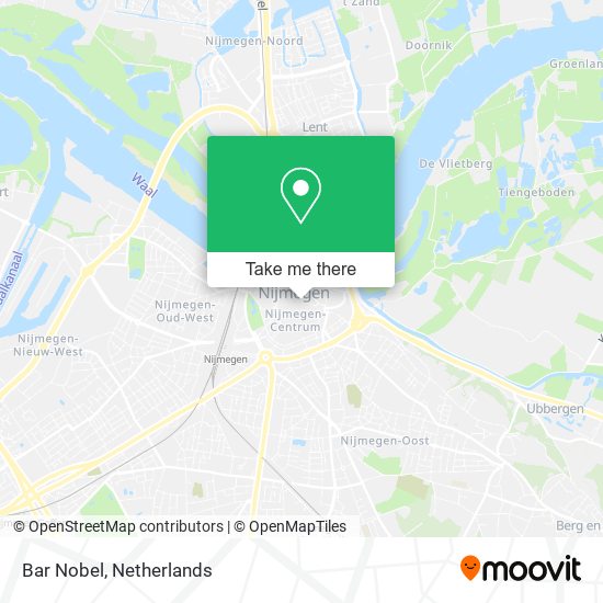 Bar Nobel map