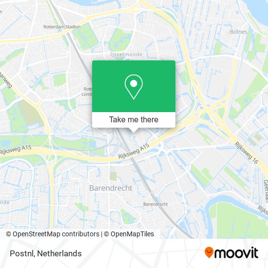 Postnl map