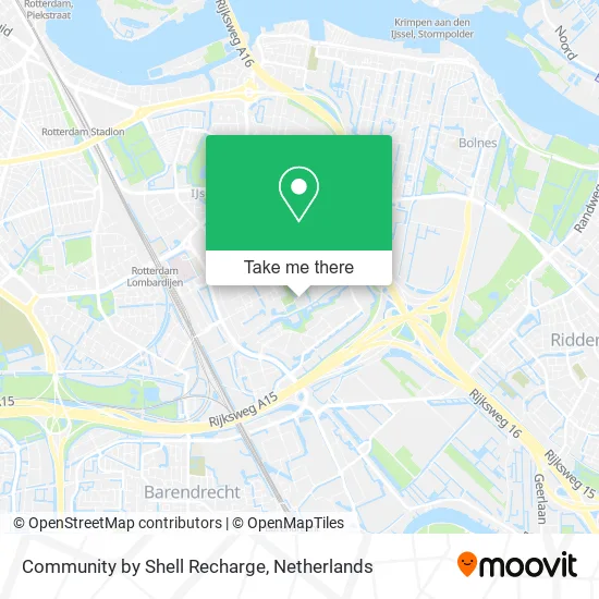 Community by Shell Recharge map
