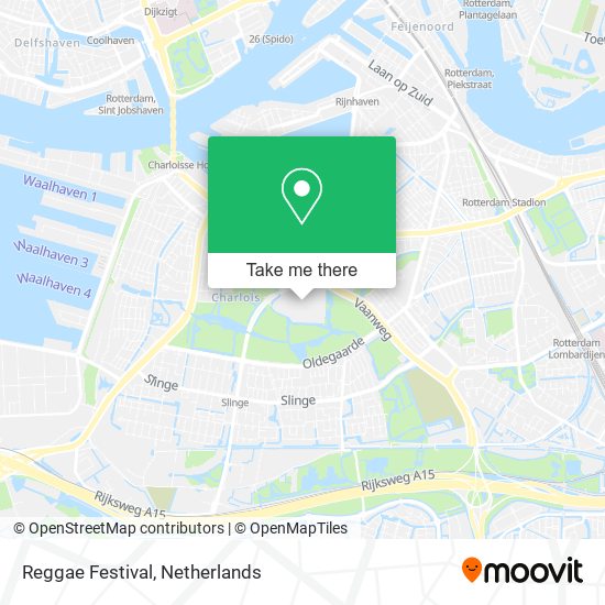 Reggae Festival map