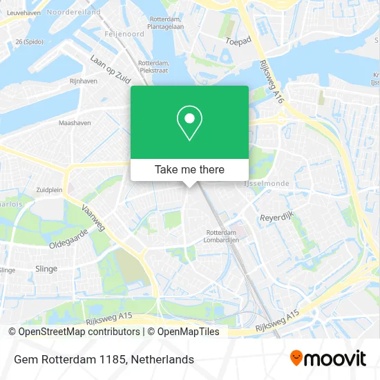 Gem Rotterdam 1185 map