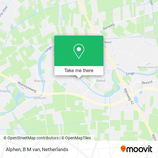 Alphen, B M van map