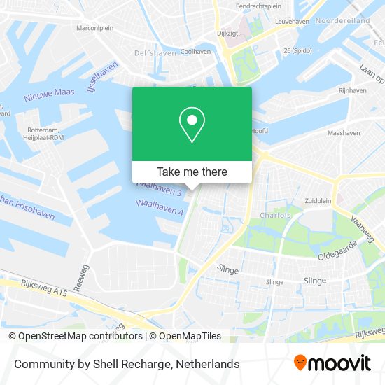 Community by Shell Recharge map