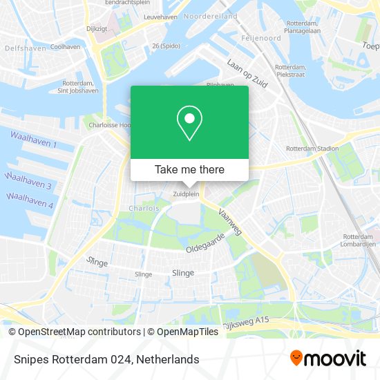 Snipes Rotterdam 024 map