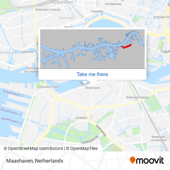 Maashaven map