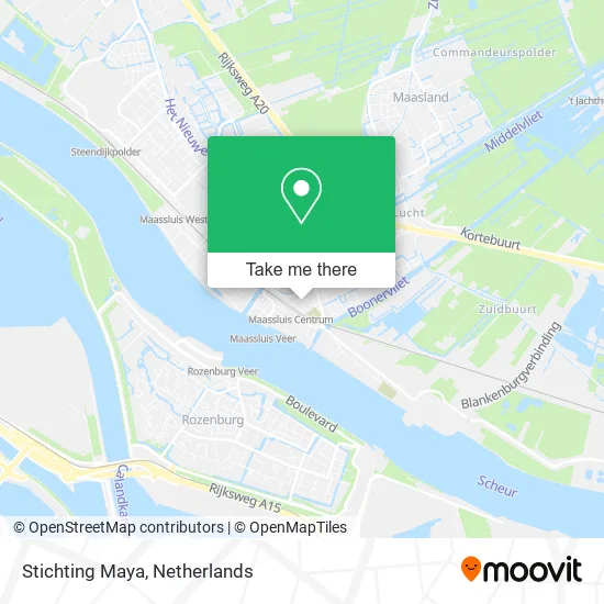 Stichting Maya map