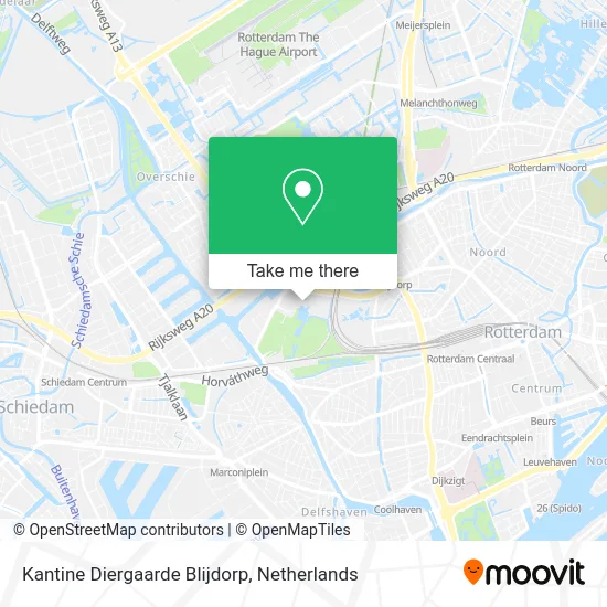 Kantine Diergaarde Blijdorp map