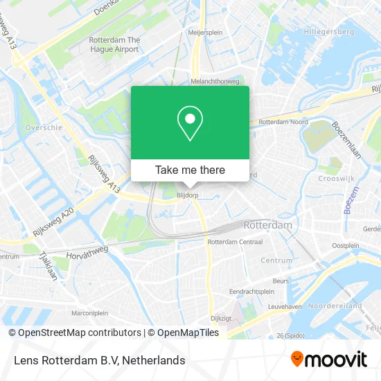 Lens Rotterdam B.V map