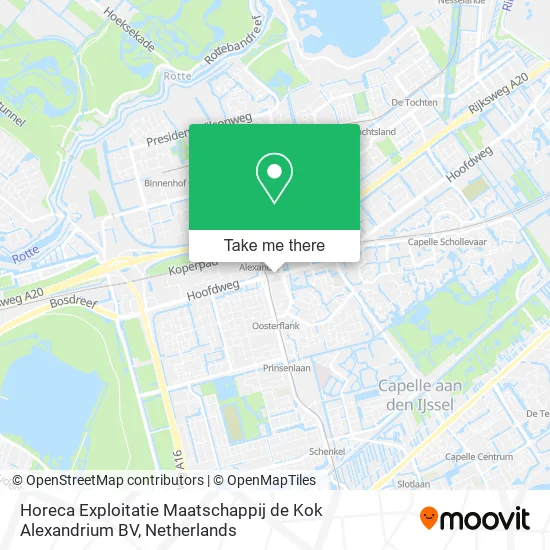 Horeca Exploitatie Maatschappij de Kok Alexandrium BV map