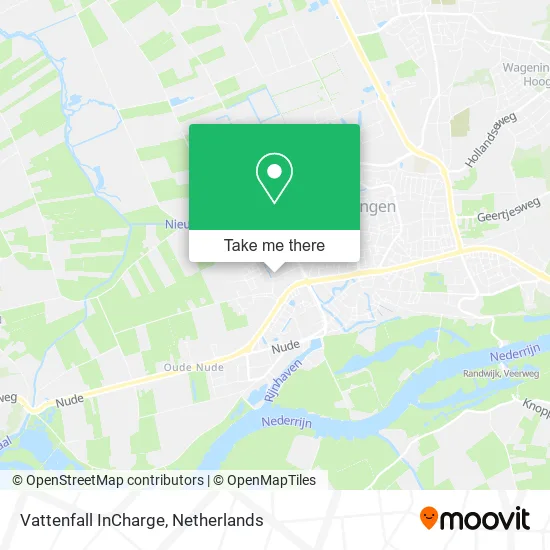 Vattenfall InCharge map