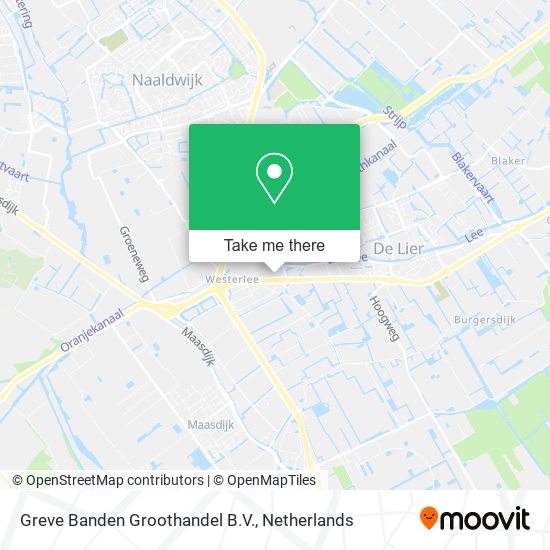 Greve Banden Groothandel B.V. map
