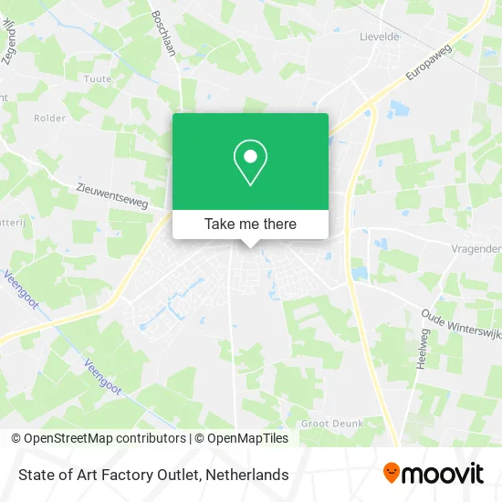 State of Art Factory Outlet Karte