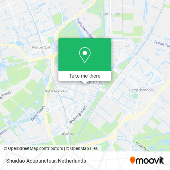 Shuidao Acupunctuur map