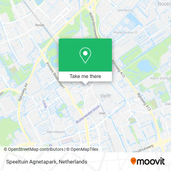 Speeltuin Agnetapark Karte