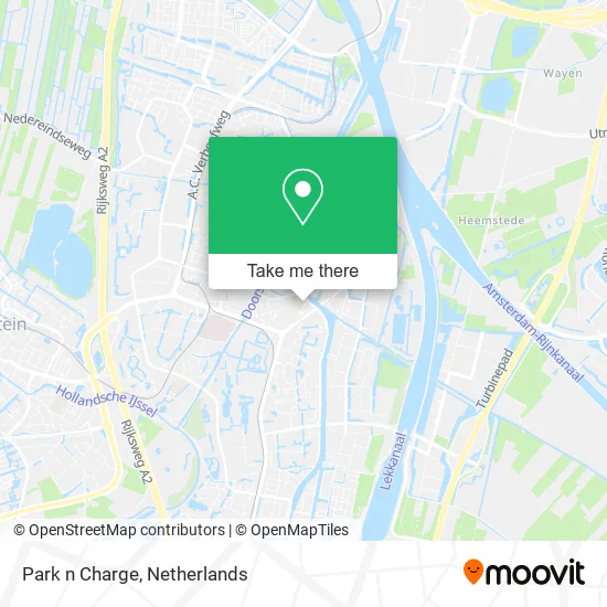 Park n Charge map
