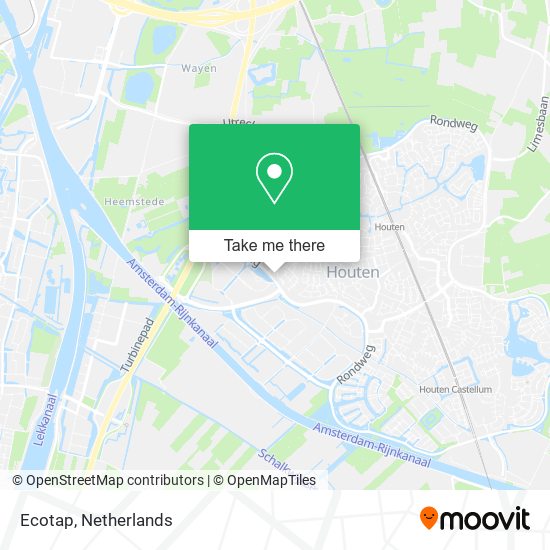 Ecotap map