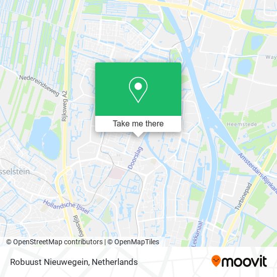 Robuust Nieuwegein map