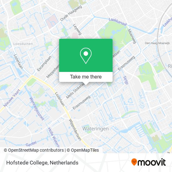 Hofstede College map