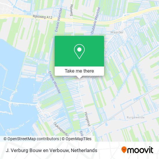 J. Verburg Bouw en Verbouw map