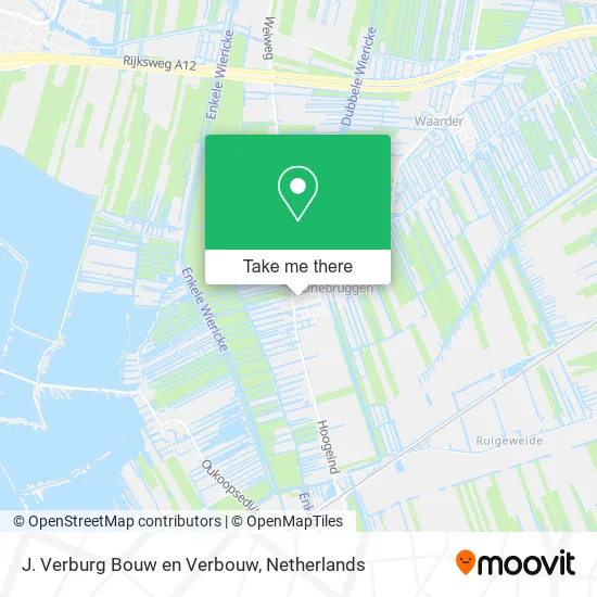 J. Verburg Bouw en Verbouw Karte
