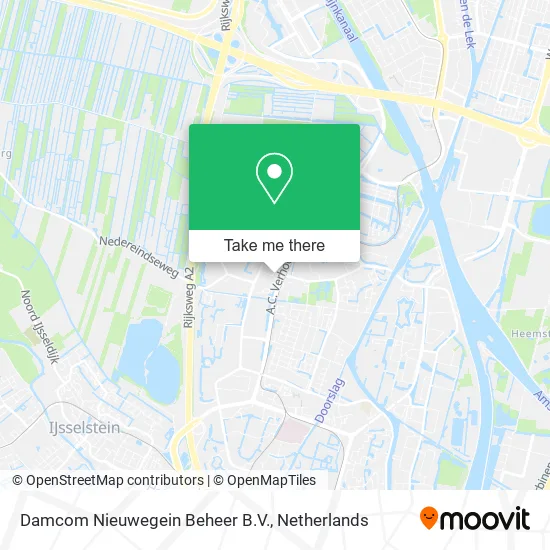 Damcom Nieuwegein Beheer B.V. Karte