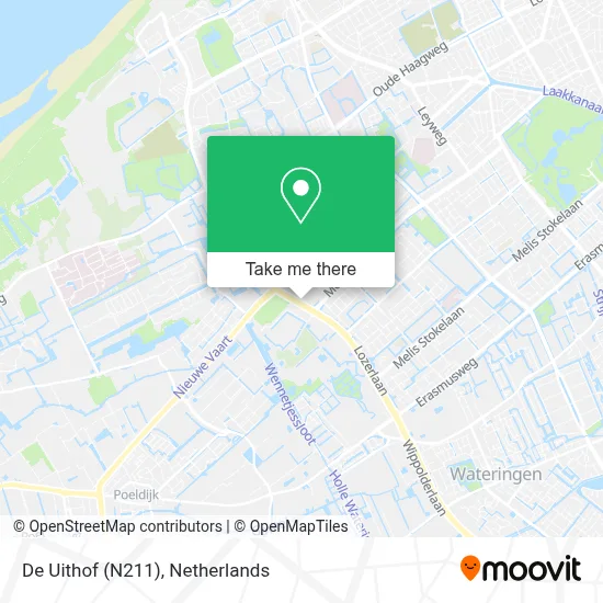 De Uithof (N211) map