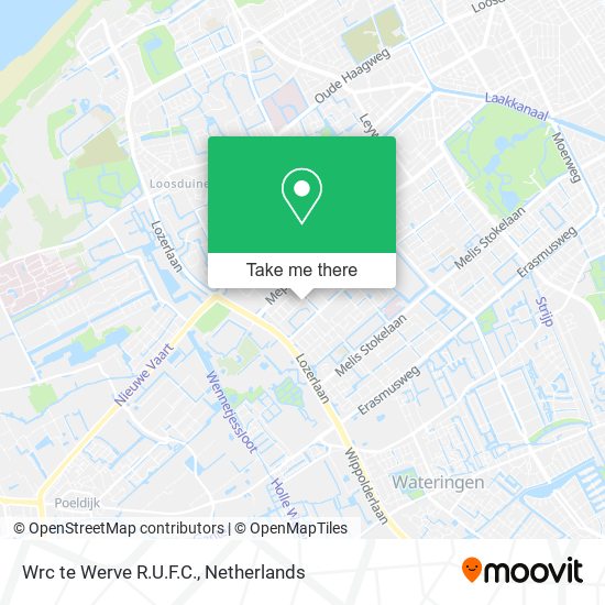 Wrc te Werve R.U.F.C. map