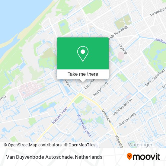 Van Duyvenbode Autoschade map