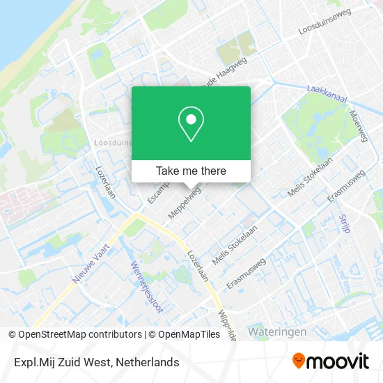Expl.Mij Zuid West map