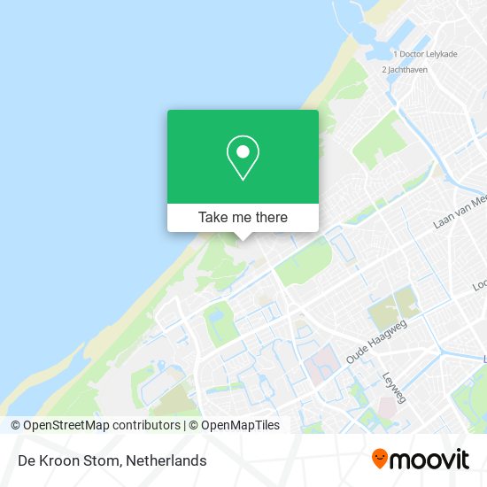 De Kroon Stom map