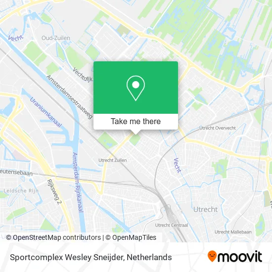Sportcomplex Wesley Sneijder map