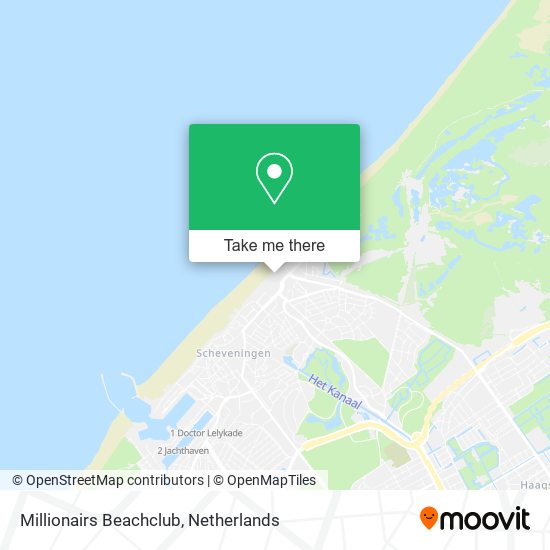 Millionairs Beachclub map