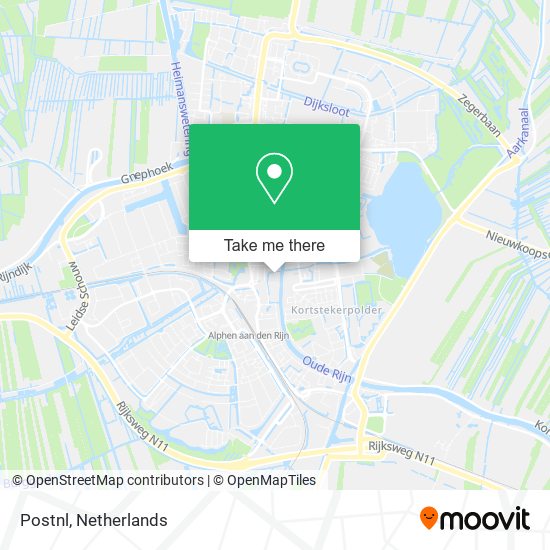 Postnl map