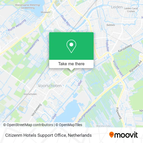 Citizenm Hotels Support Office map