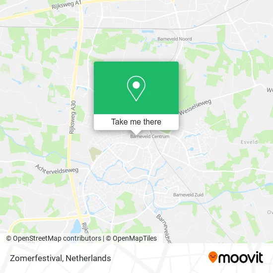 Zomerfestival map