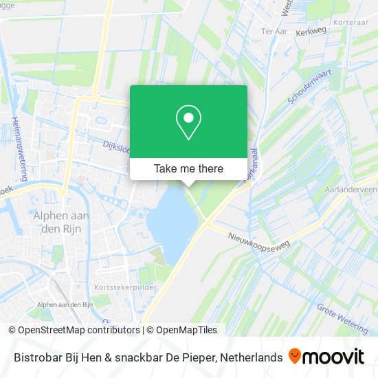 Bistrobar Bij Hen & snackbar De Pieper Karte