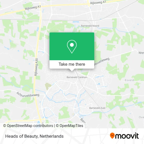 Heads of Beauty map