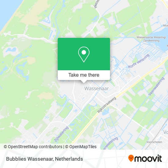 Bubblies Wassenaar map