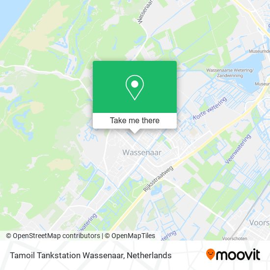 Tamoil Tankstation Wassenaar map