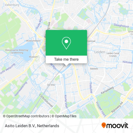 Asito Leiden B.V. map