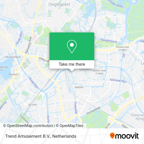 Trend Amusement B.V. map