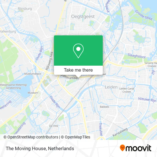 The Moving House map