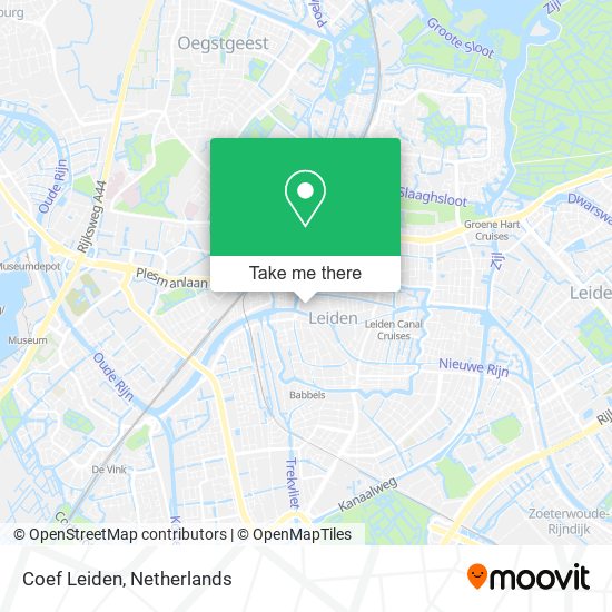 Coef Leiden map