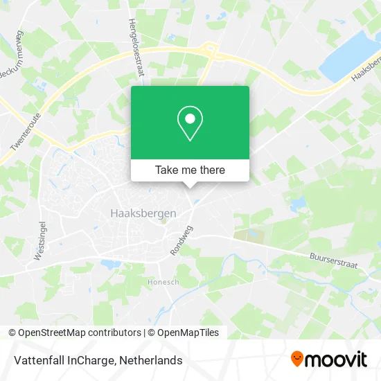 Vattenfall InCharge map