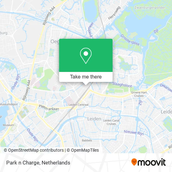 Park n Charge map
