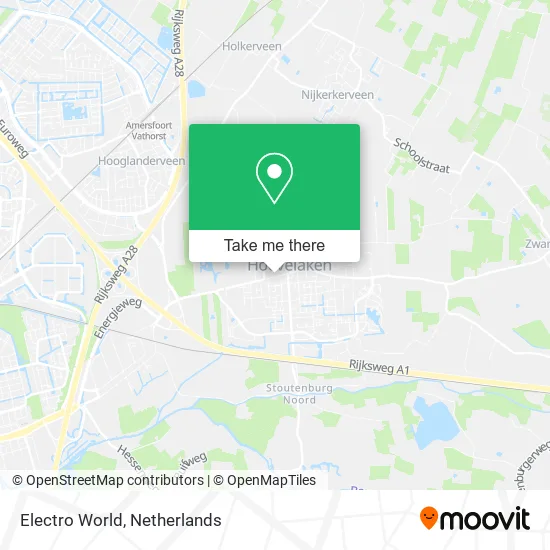 Electro World map