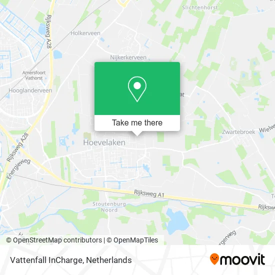 Vattenfall InCharge map