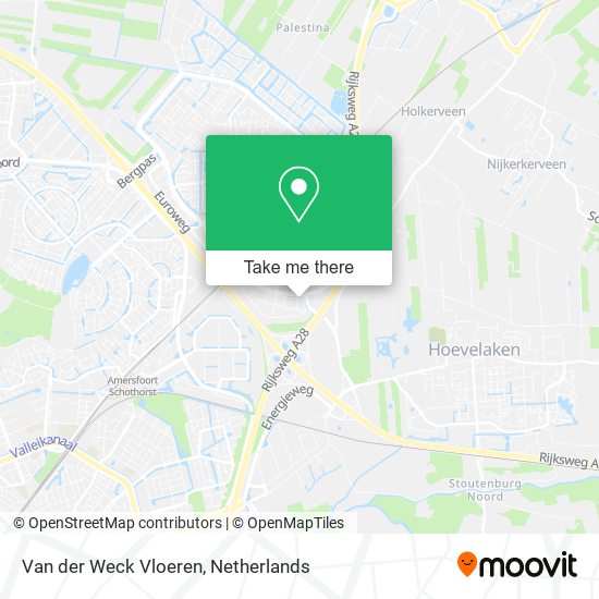 Van der Weck Vloeren map